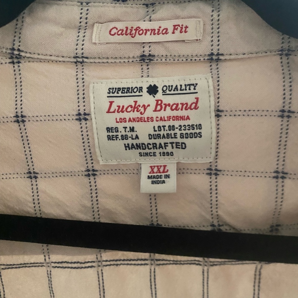 Lucky Brand Vintage Flannel XXL (Oversized!) - Picture 2 of 4